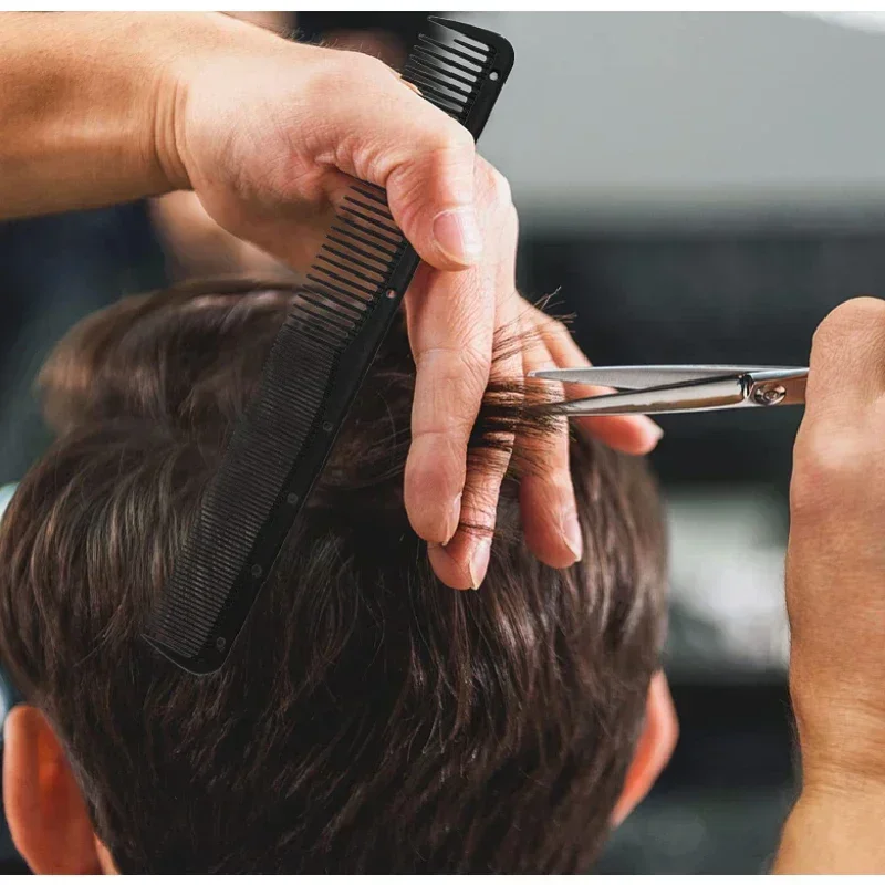 Comb Fine Tooth - vvocci Hair Barber Carbon 5 Pieces