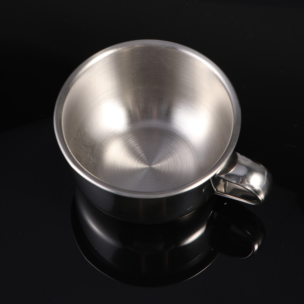 Shaving Bowl Soap - 1Pcs Classy Shaving Bowl Stainless Steel