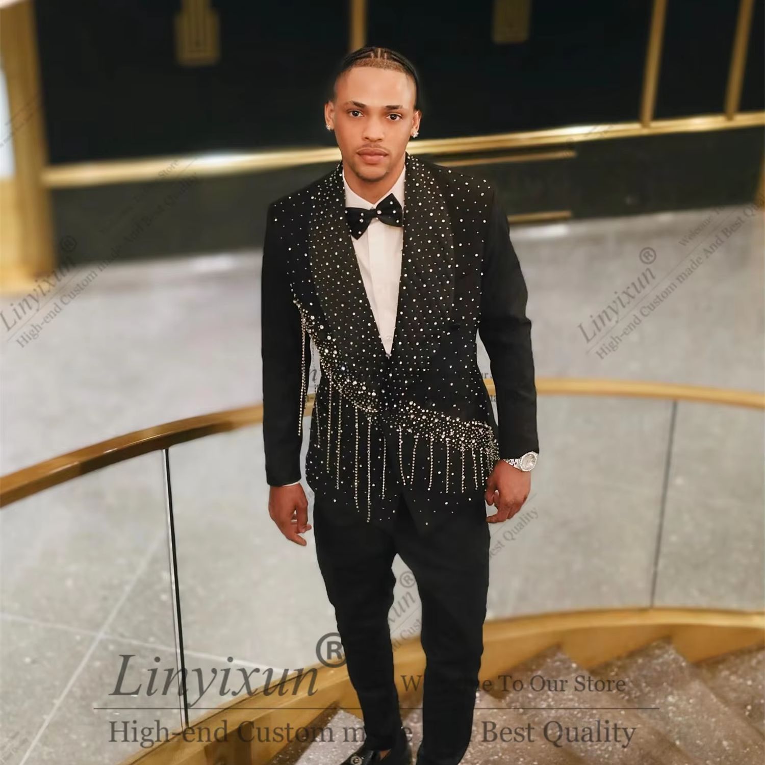 Young Men'S Grooming - Fashion Wedding Suits For Man Sparkly