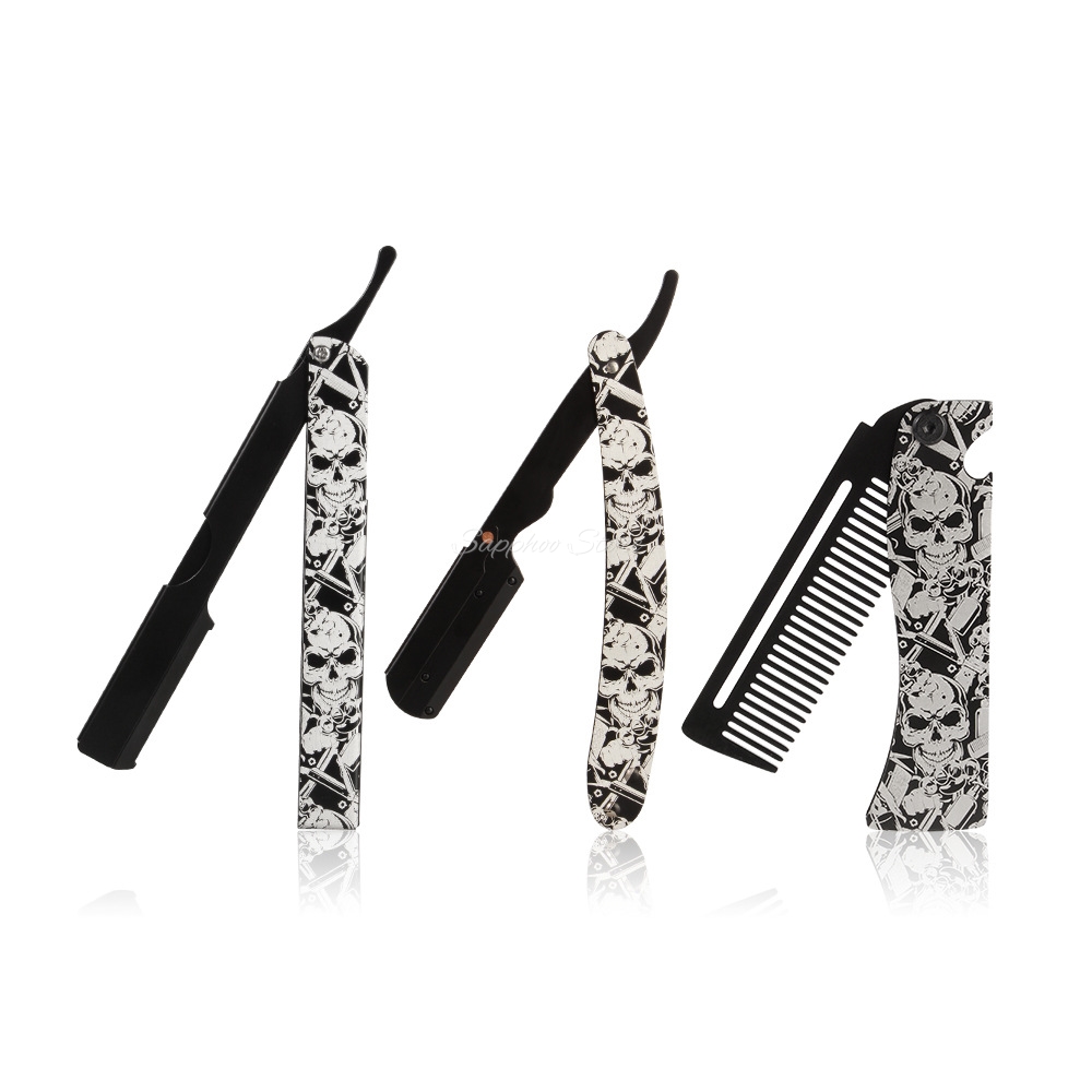 Straight Razor Safety - 2026 Barber Folding Straight Razor Shaving