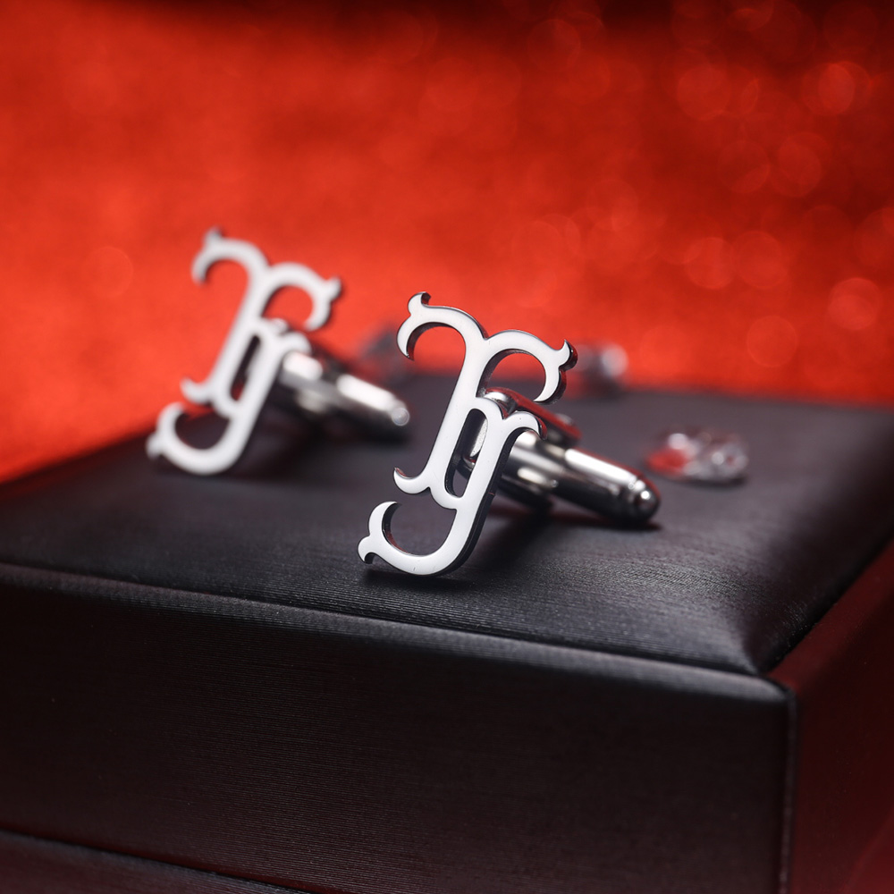 Tangula Custom Initials Cuffli - Men'S Grooming For Wedding ulasan dan harga