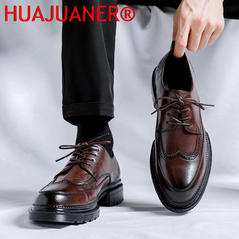 2026 New Leather Shoes for You - Young Men'S Grooming ulasan dan harga