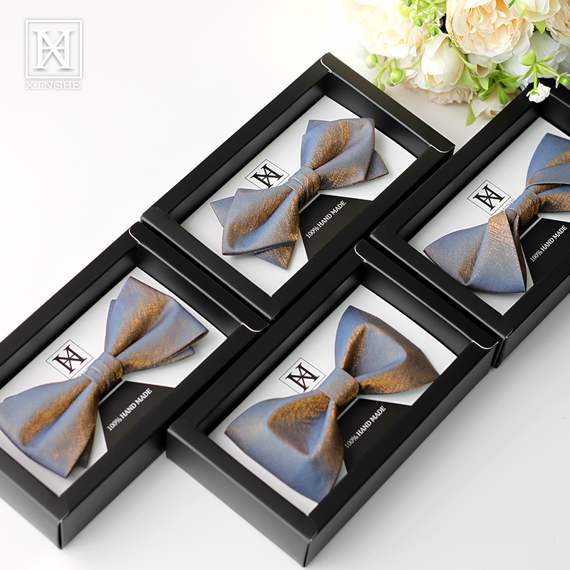Silk bow tie wedding male groo - Men'S Grooming For Wedding ulasan dan harga