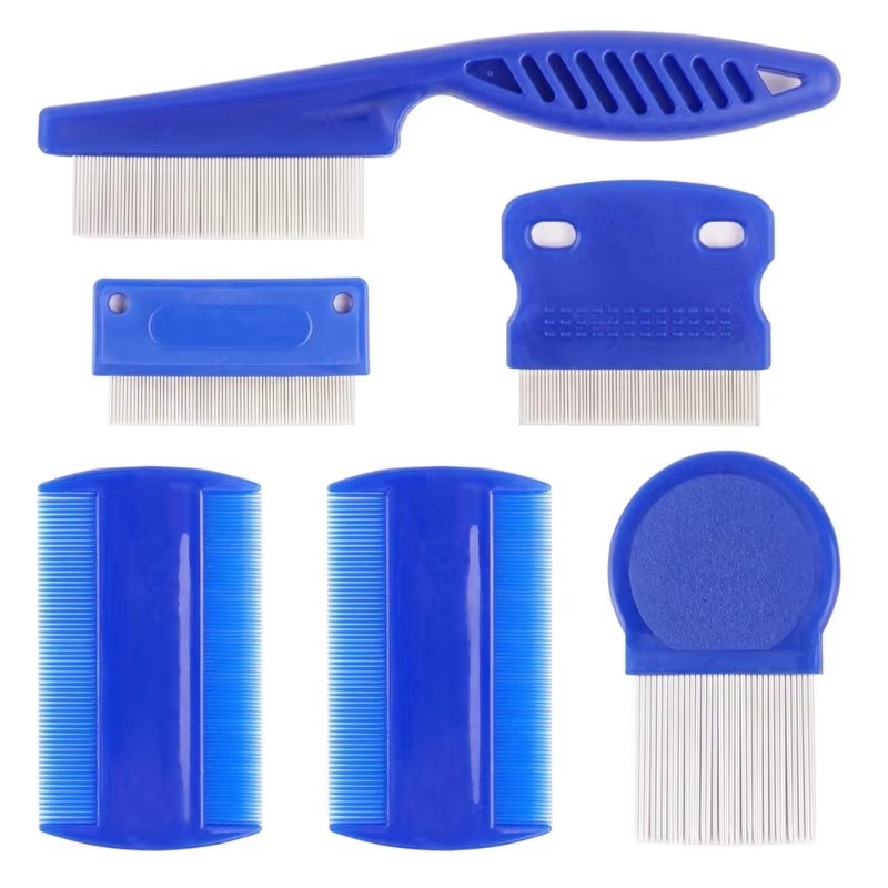 4Pcs/6Pcs Pet Comb Flea Comb F - Comb Fine Tooth ulasan dan harga