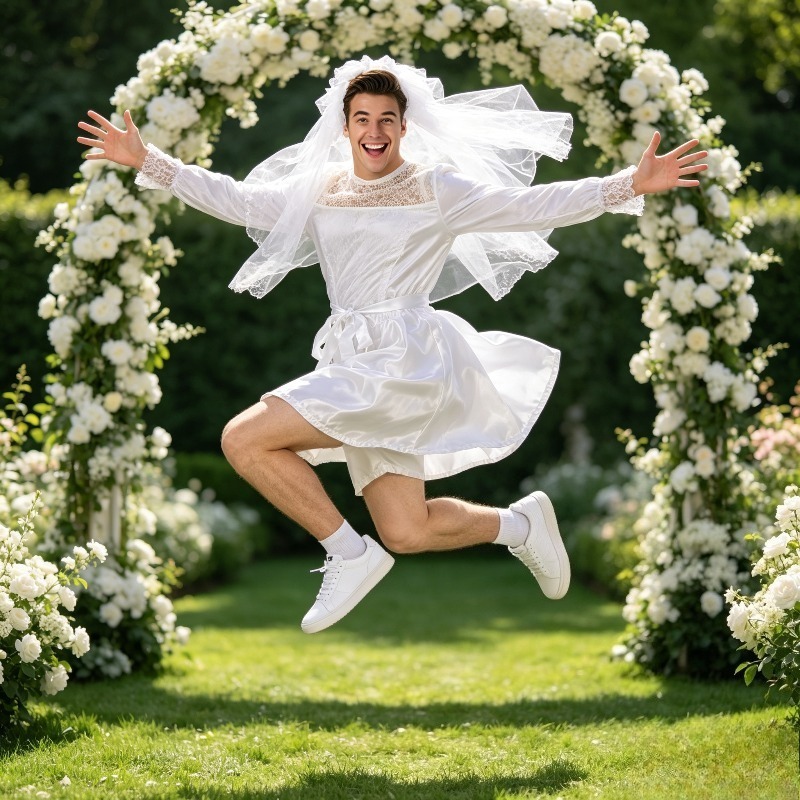 Funny Groom Bride Outfit for M - Mens Grooming Kit For Wedding ulasan dan harga