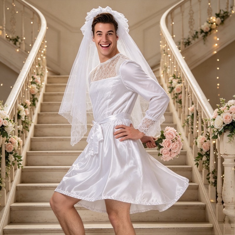 Funny Groom Bride Outfit for M - Mens Grooming Kit For Wedding ulasan dan harga
