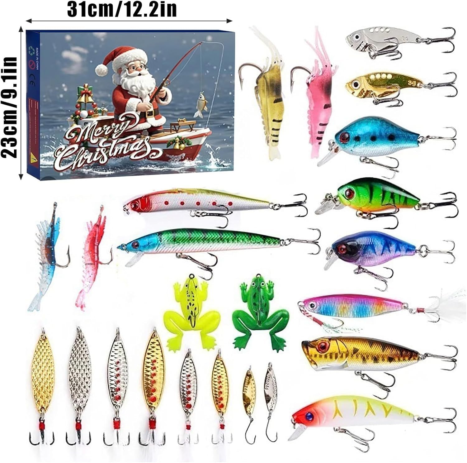 Advent Calendar Fishing Christ - Mens Grooming Advent Calendar ulasan dan harga