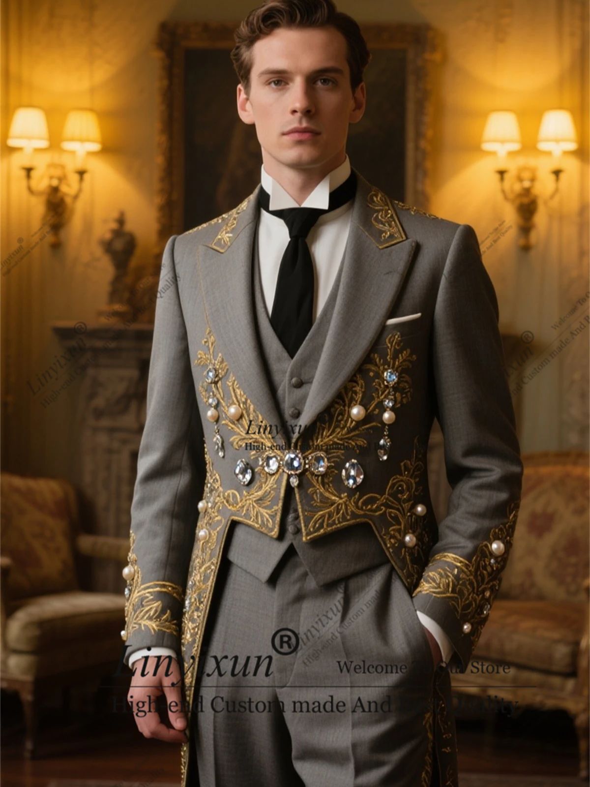 Elegant with embroidered style - X Men Grooming ulasan dan harga
