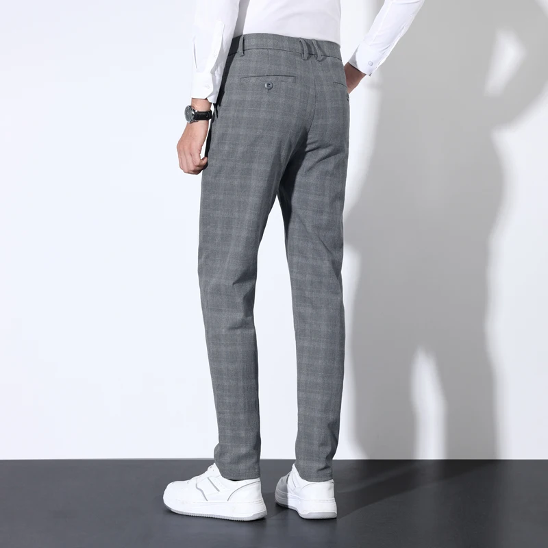 Cotton Plaid Striped Classic S - Men'S Grooming For Wedding ulasan dan harga
