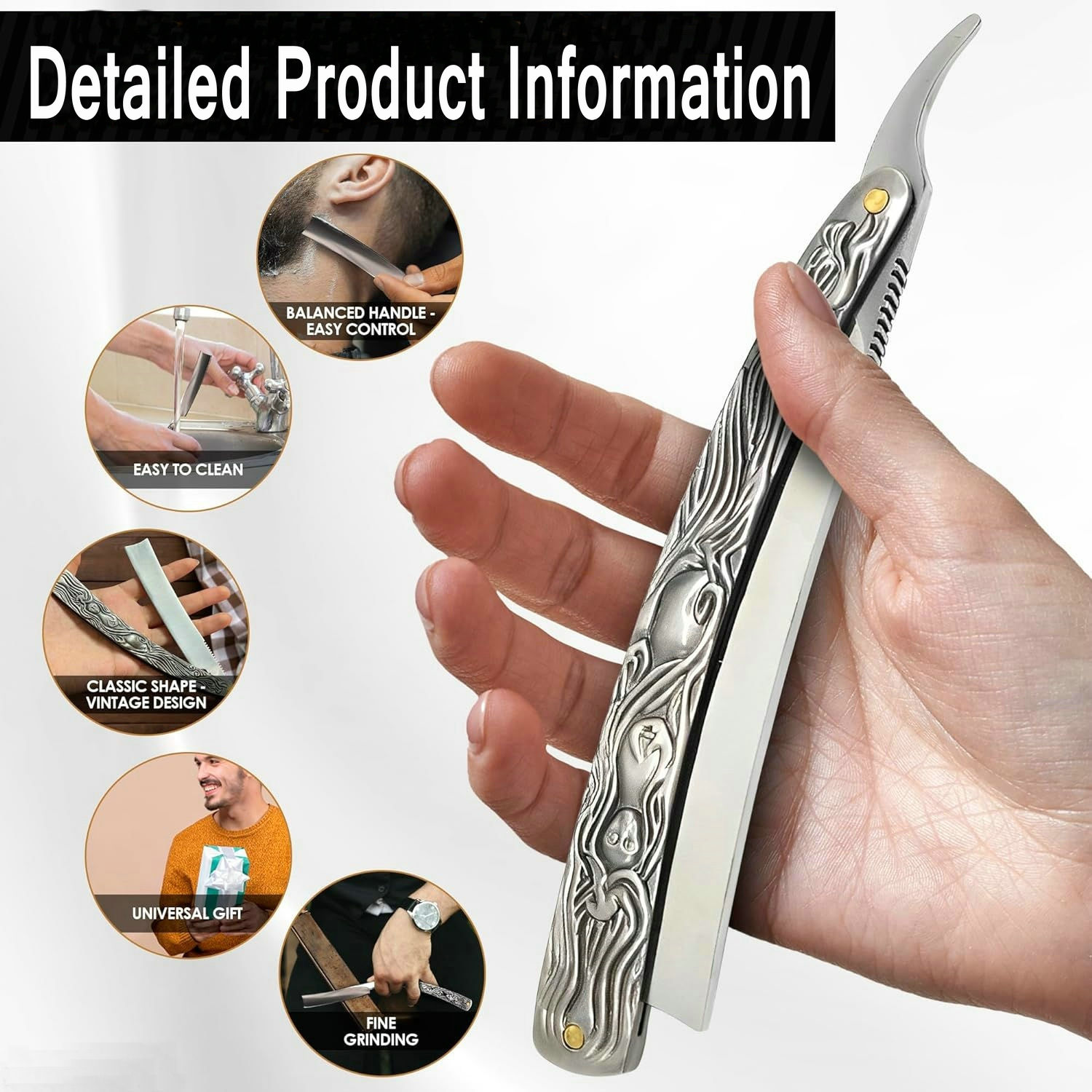 Professional Barber Straight E - Straight Razor Safety ulasan dan harga
