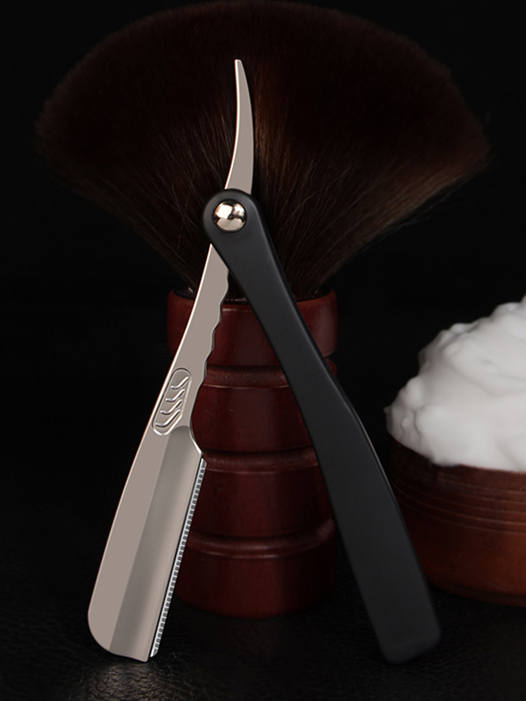 1pc Men Manual Shaver Barbersh - Straight Razor Safety ulasan dan harga