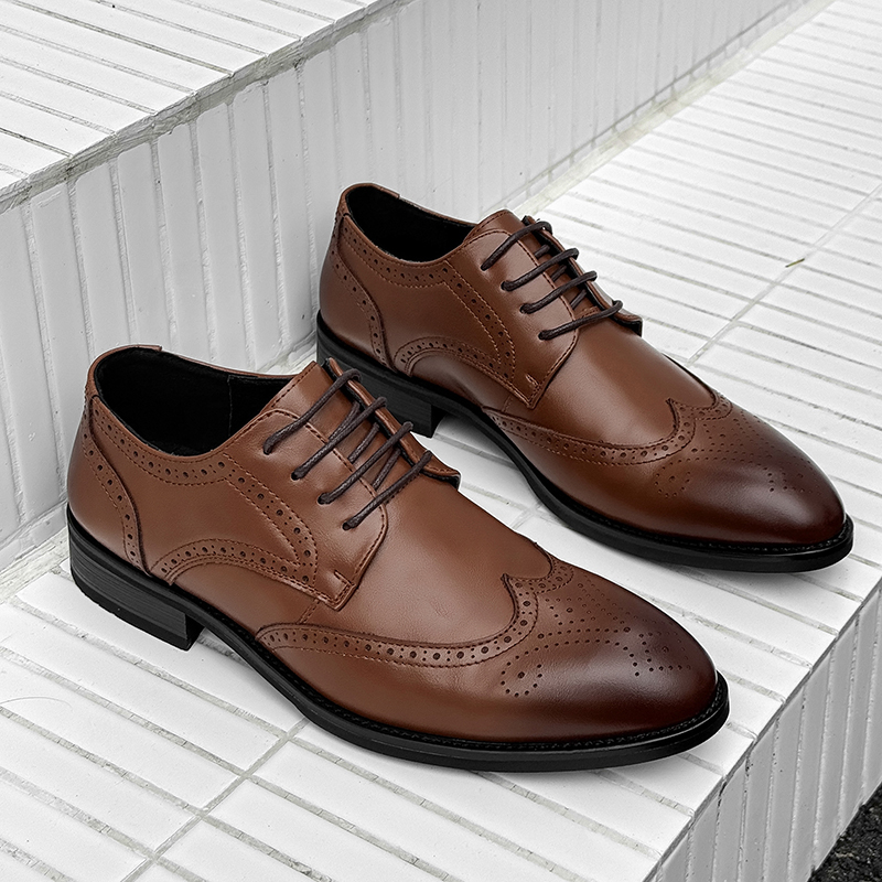 Men Summer Carved Blok Shoes B - Young Men'S Grooming ulasan dan harga