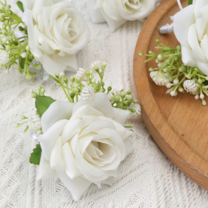 6PCS/set Boutonniere for Men G - Men'S Grooming For Wedding ulasan dan harga