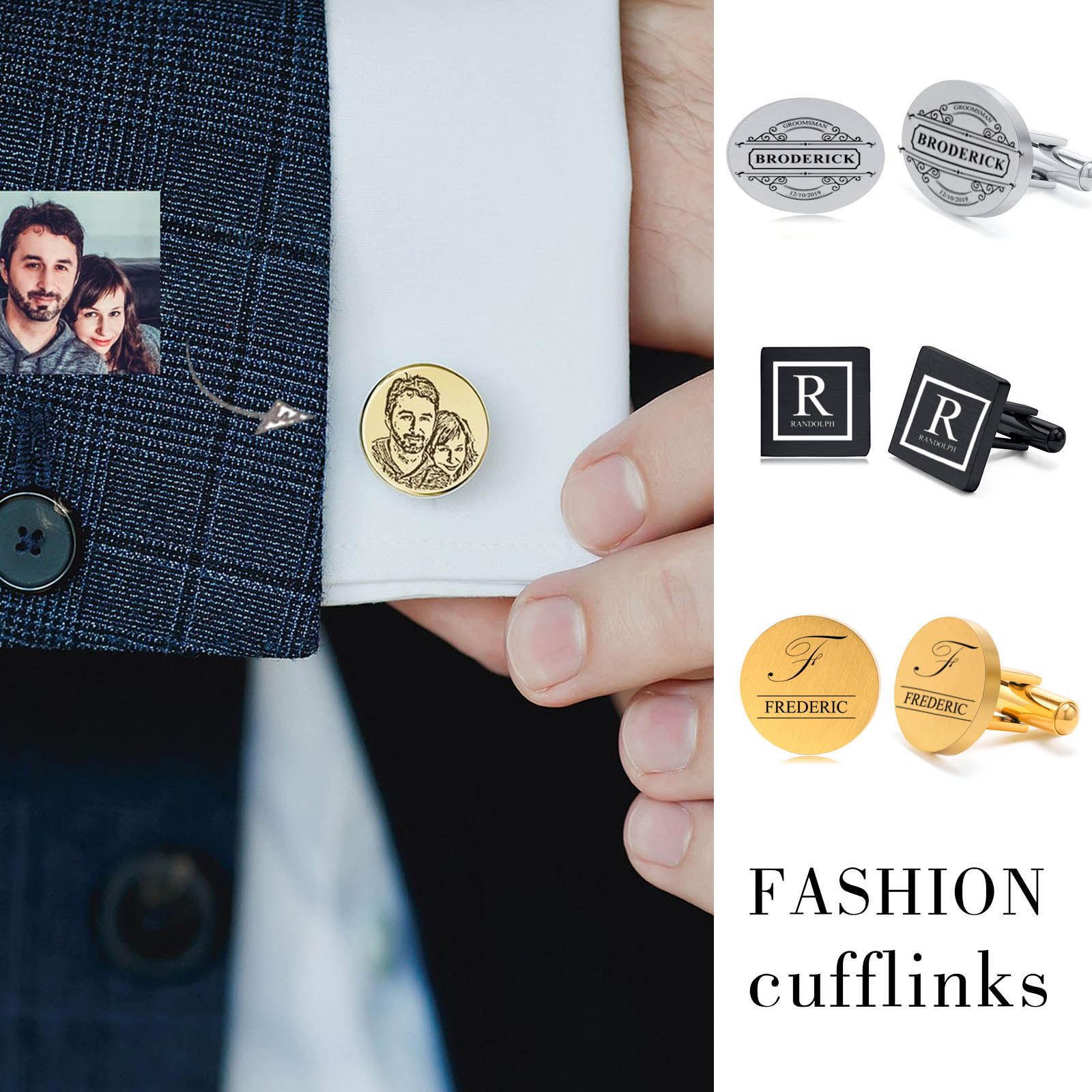 Personalized Cuflinks for Wedd - Men'S Grooming For Engagement ulasan dan harga