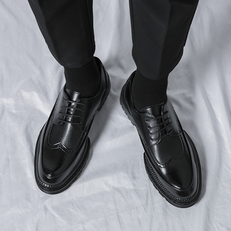 New Leather Shoes for Young Me - Young Men'S Grooming ulasan dan harga