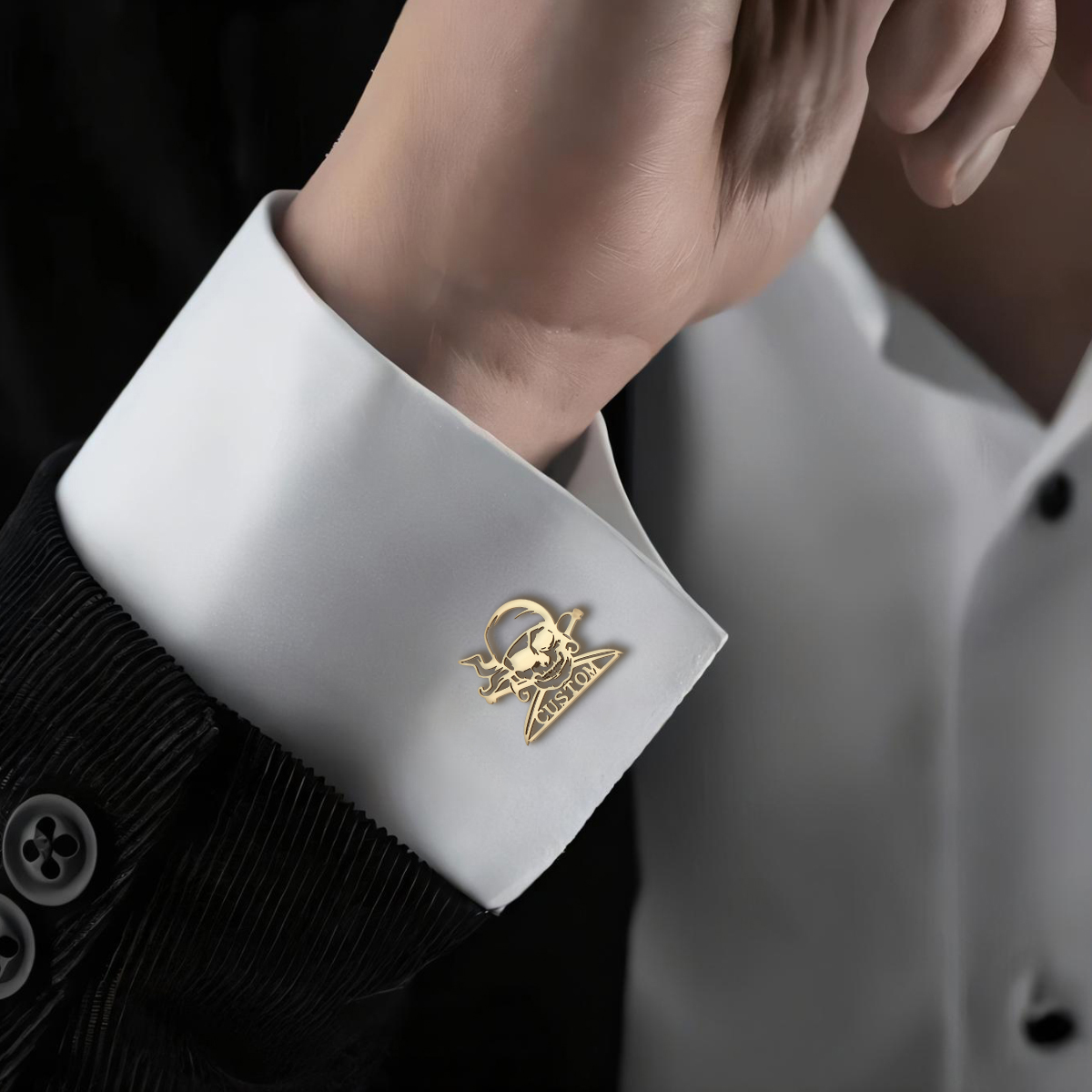 Cxwind Custom Name Cufflinks S - Men'S Grooming For Wedding ulasan dan harga
