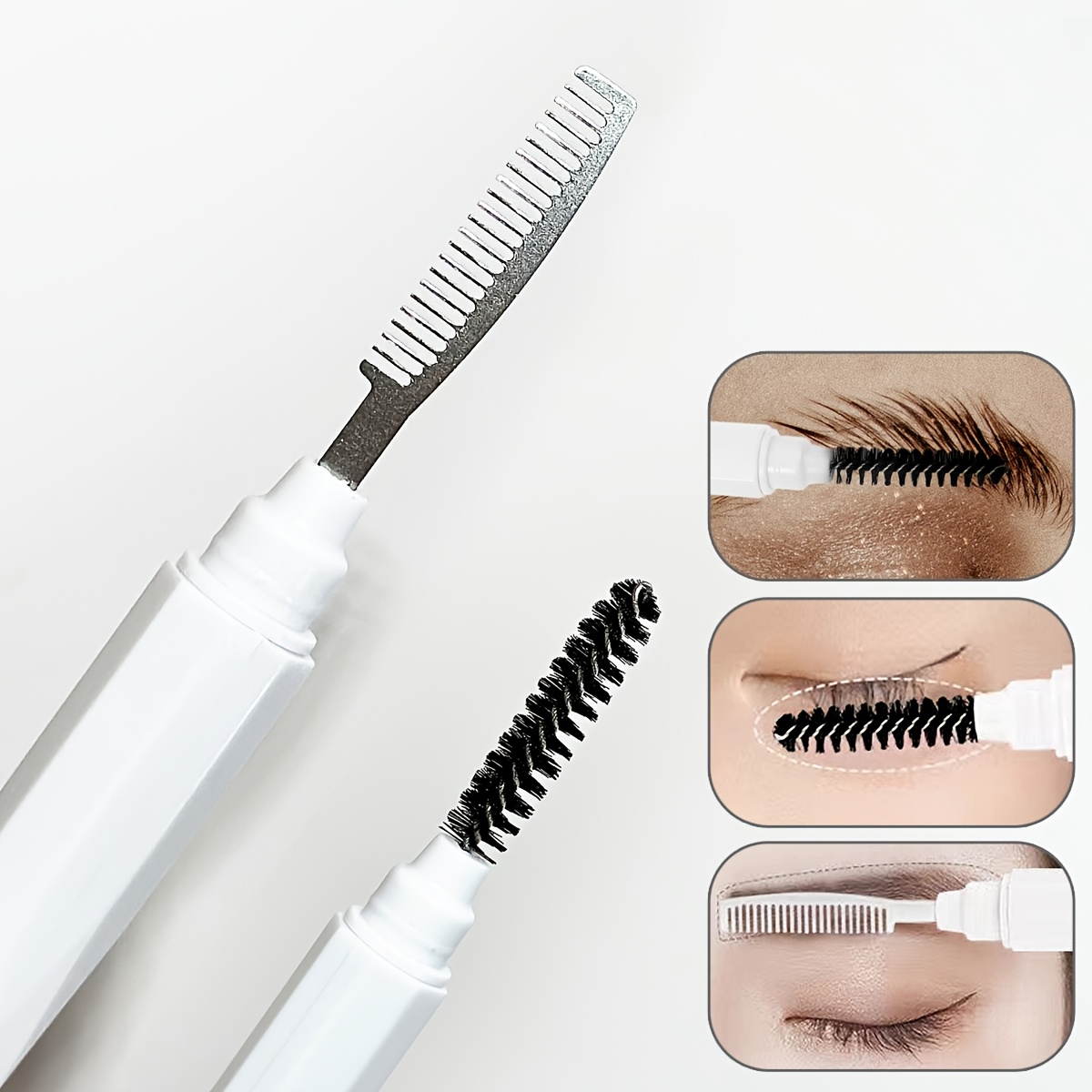 Double Headed Eyebrow And Eyel - Comb Fine Tooth ulasan dan harga