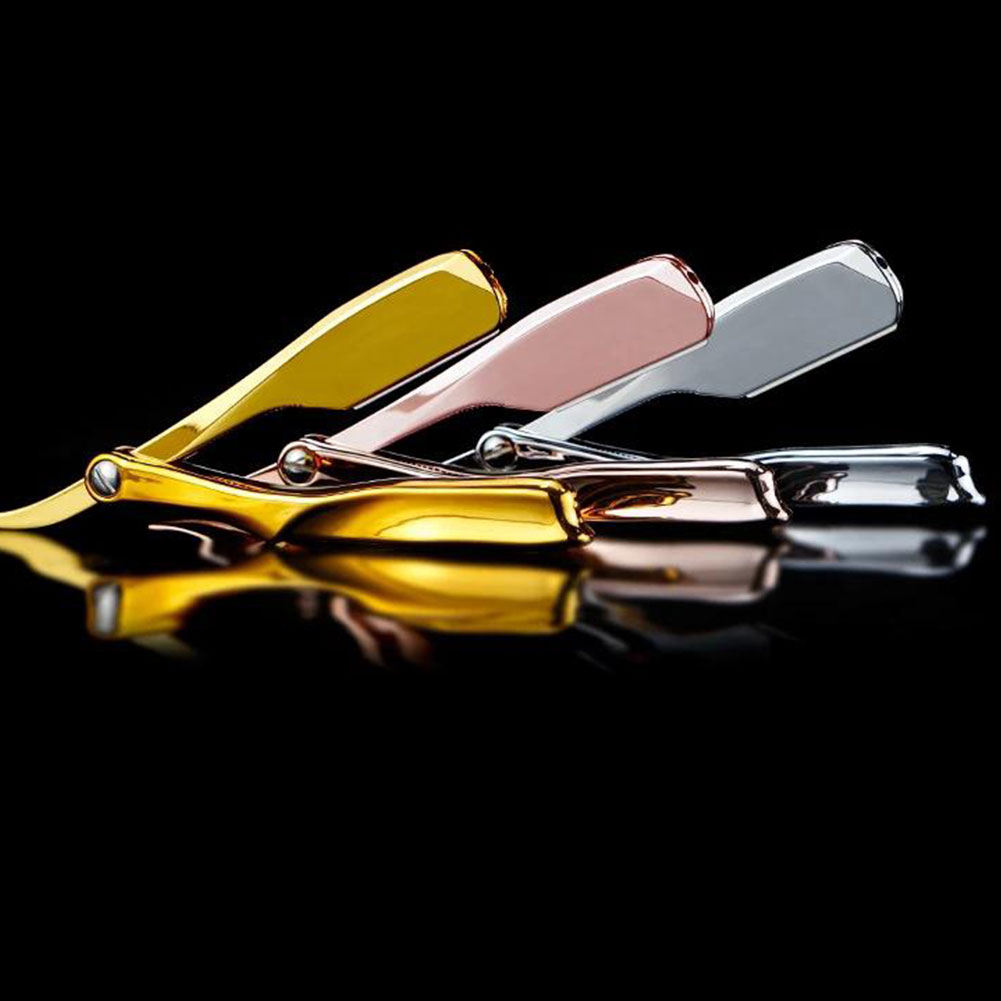 Salon Manual Beard Razor Foldi - Straight Razor Safety ulasan dan harga