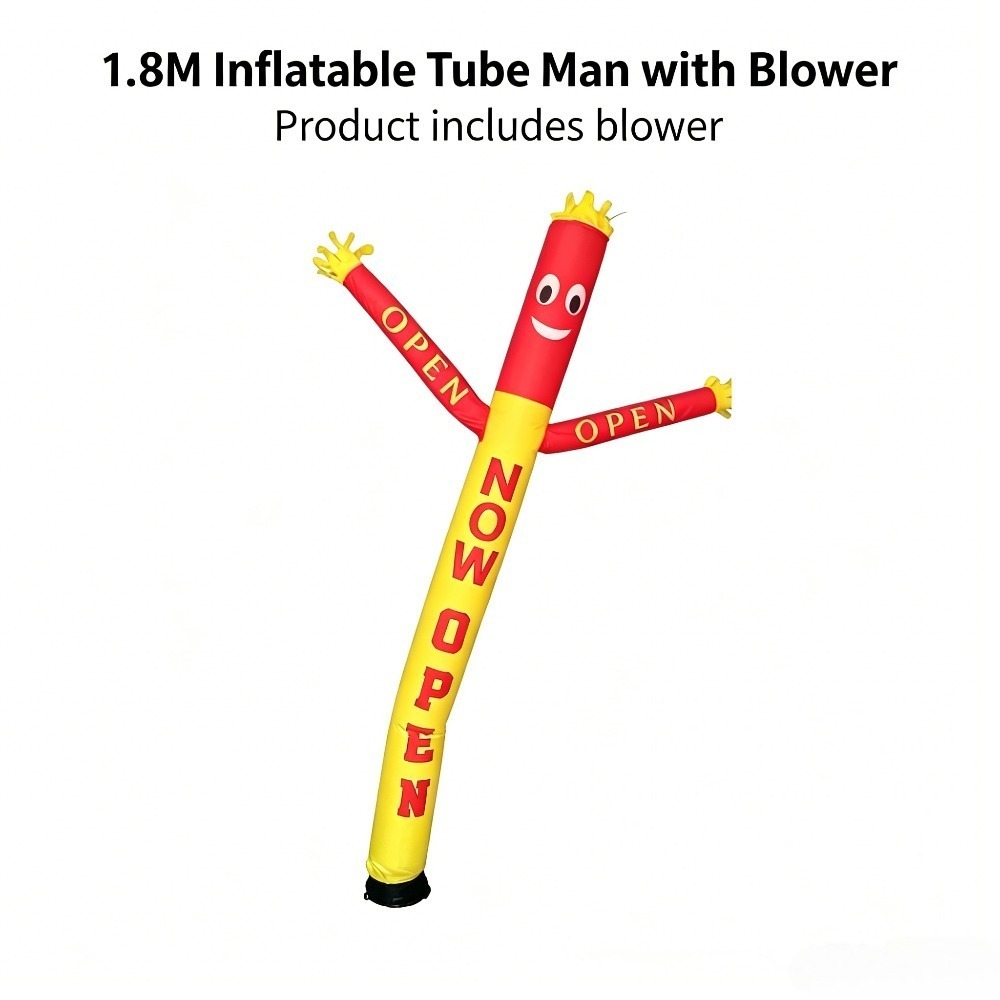 1.8M Inflatable Waving Tube Ma - Men'S Grooming For Engagement ulasan dan harga