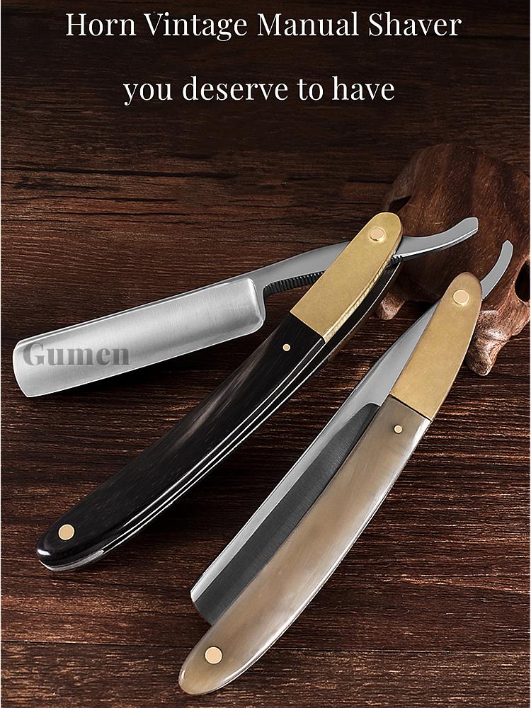 Japanese 440C Steel Straight E - Straight Razor Safety ulasan dan harga