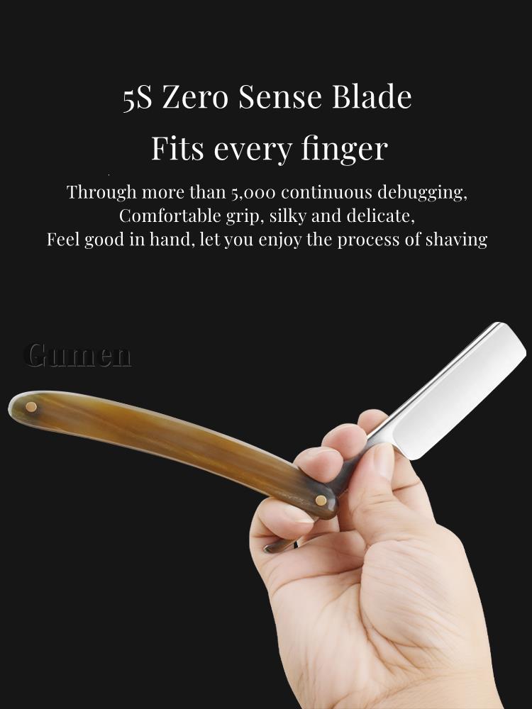 Japanese 440C Steel Straight E - Straight Razor Safety ulasan dan harga