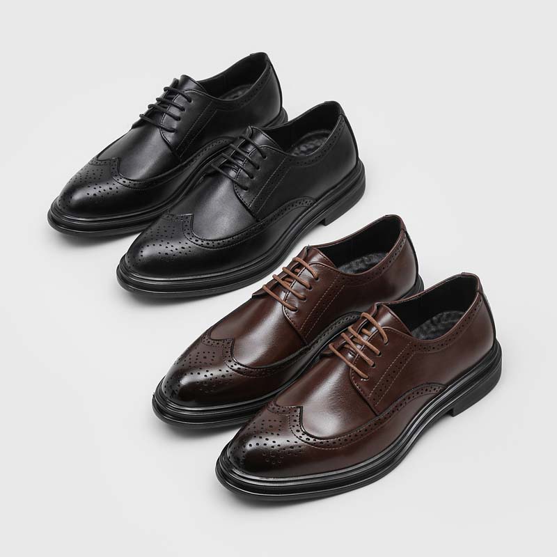 Casual Leather Shoes for Men W - Young Men'S Grooming ulasan dan harga
