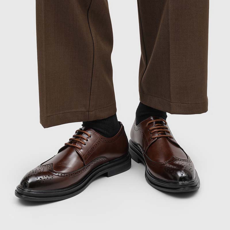 Casual Leather Shoes for Men W - Young Men'S Grooming ulasan dan harga