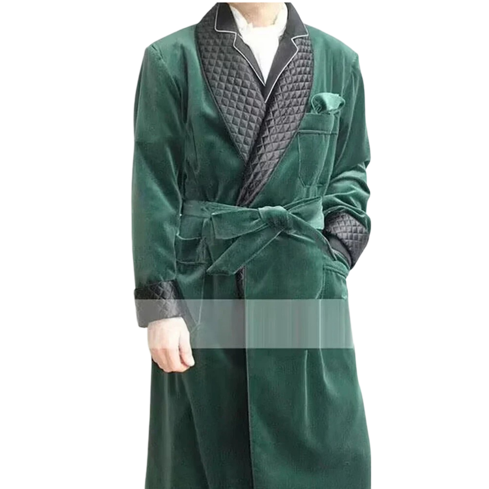 Velvet Smoking Long Men Jacket - X Men Grooming ulasan dan harga