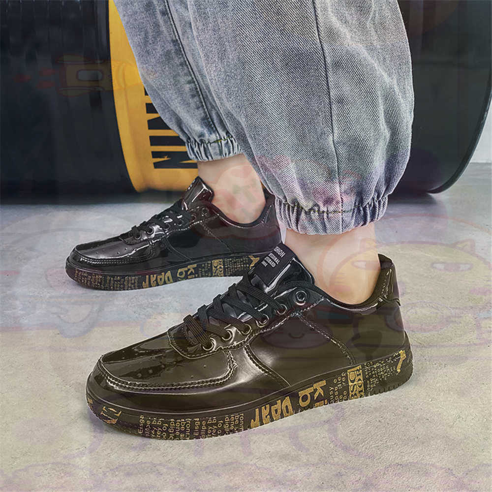 Round Foot Size 45 Sneakers Wh - Young Men'S Grooming ulasan dan harga