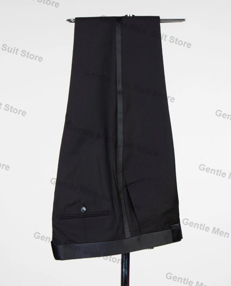 Yellow Black Men Suits Set 2 P - Men'S Grooming For Wedding ulasan dan harga