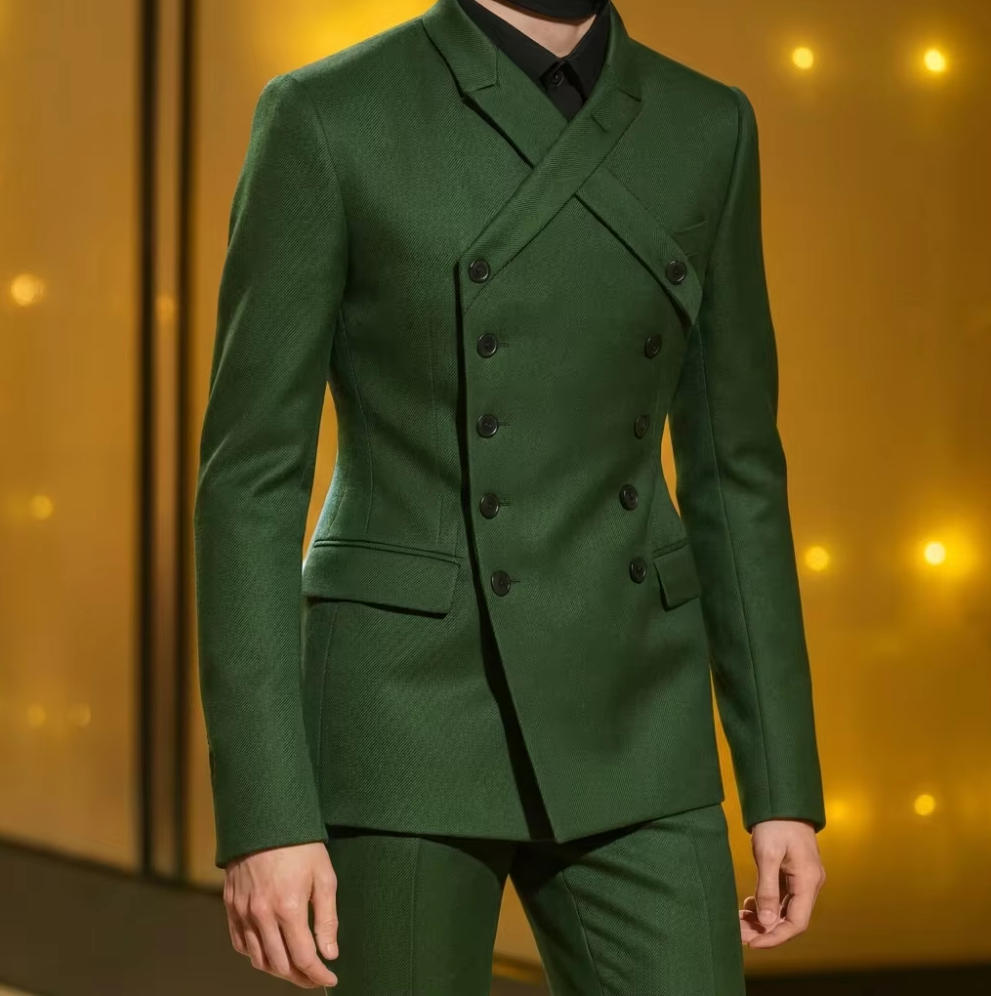Men Suit Set 2 Pieces Blazer w - X Men Grooming ulasan dan harga