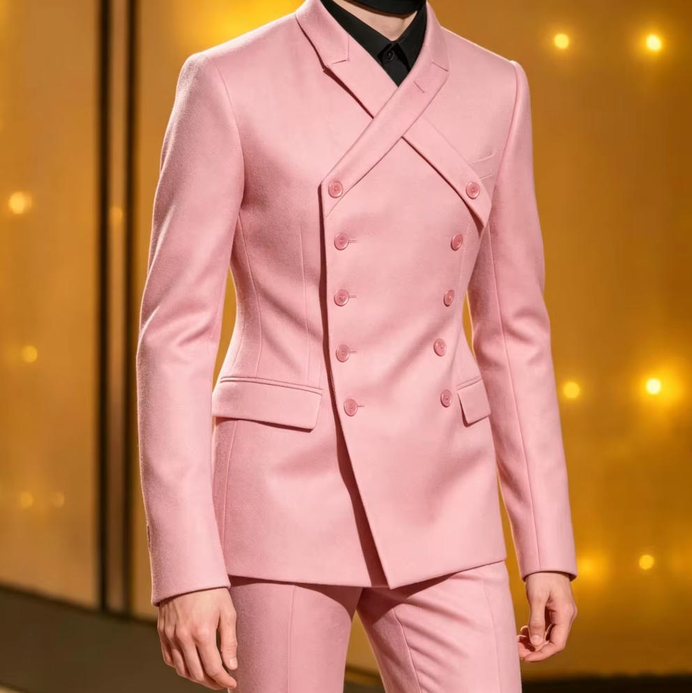 Men Suit Set 2 Pieces Blazer w - X Men Grooming ulasan dan harga