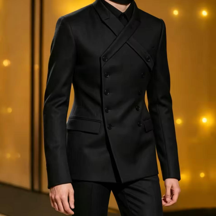 Men Suit Set 2 Pieces Blazer w - X Men Grooming ulasan dan harga