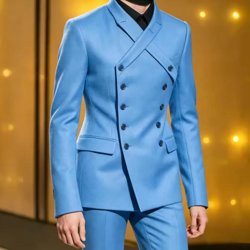 Men Suit Set 2 Pieces Blazer w - X Men Grooming ulasan dan harga