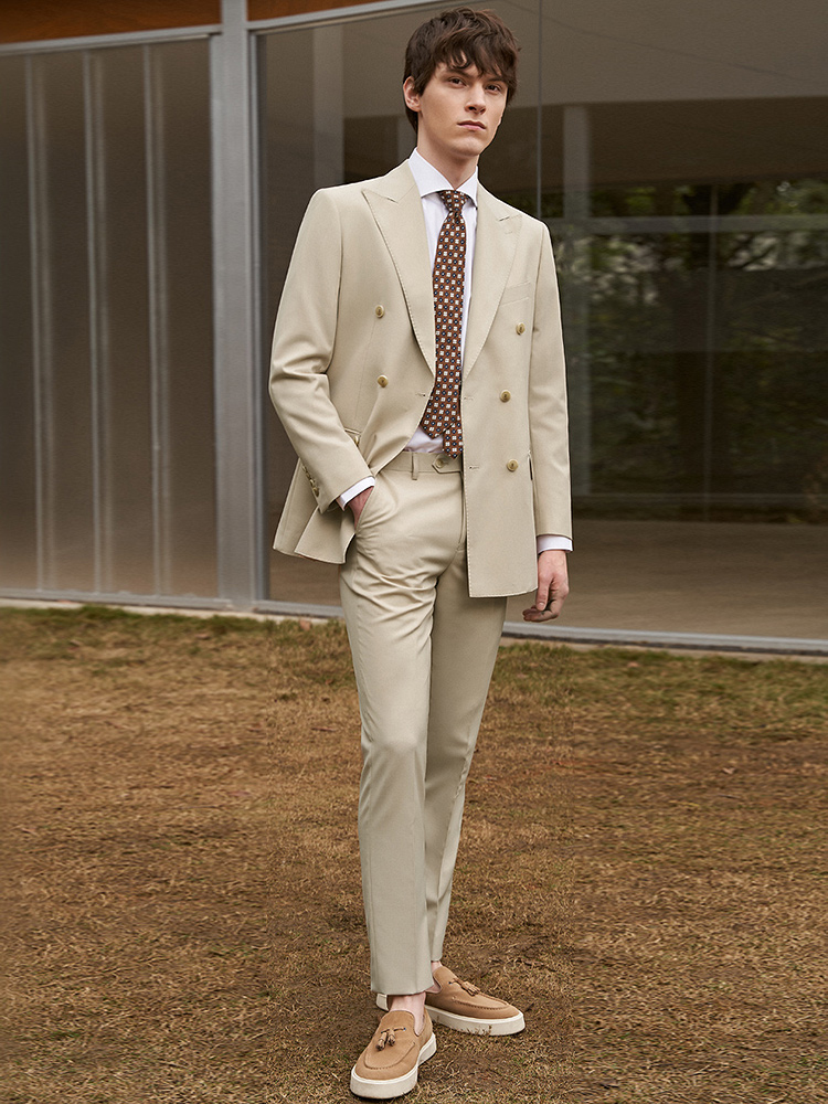 30% Wool Men Suits Set Blazer  - Young Men'S Grooming ulasan dan harga