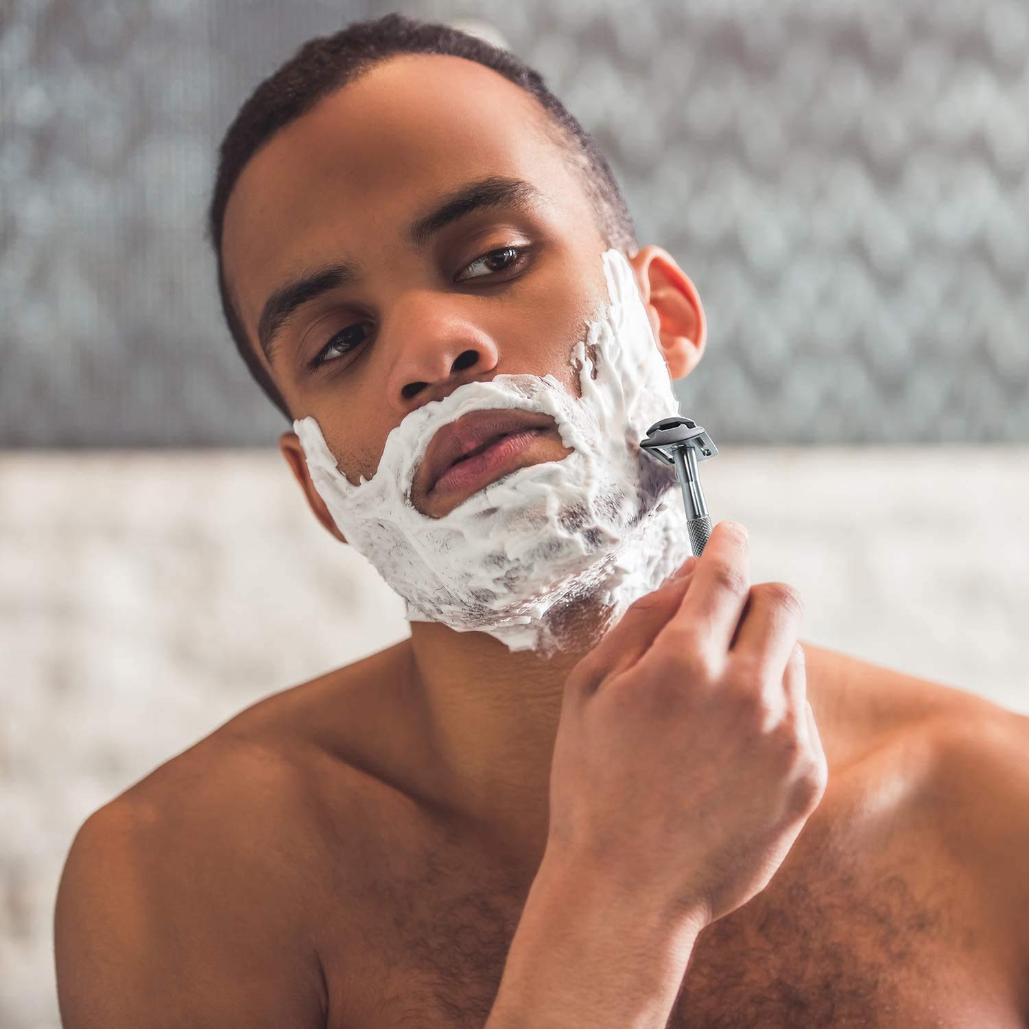 Safety Razor with Brass Weight - Straight Razor Safety ulasan dan harga